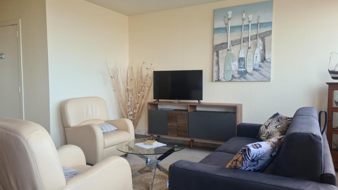 Residence Du Bord De Mer 9 Appartements Avec Une Vraie Vue Mer Le Tréport Zewnętrze zdjęcie