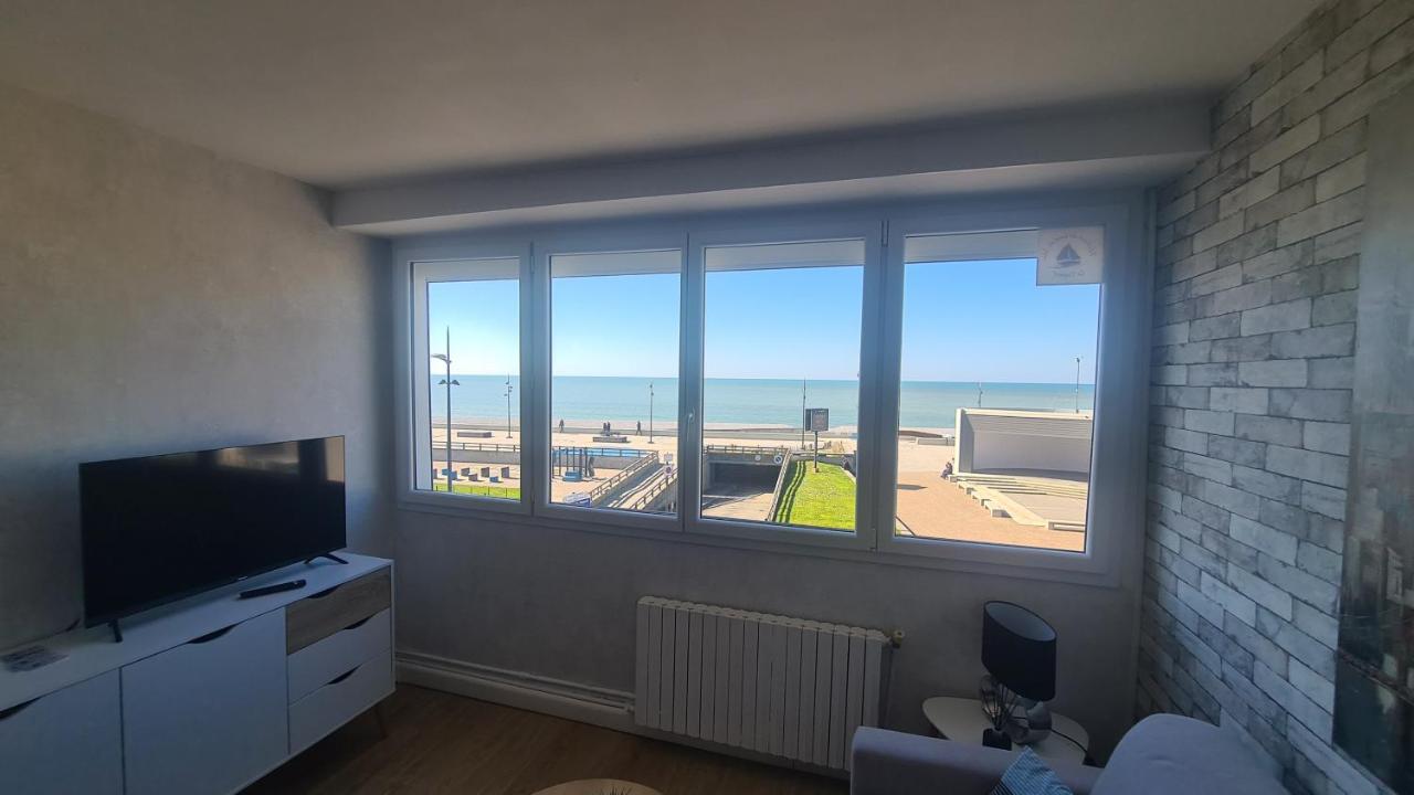 Residence Du Bord De Mer 9 Appartements Avec Une Vraie Vue Mer Le Tréport Zewnętrze zdjęcie